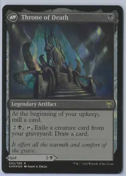 MTG Magic the Gathering Kaldheim #92 Egon, God of Death - Image 2