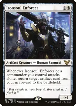 Ironsoul Enforcer - NEC - Rare - MTG Magic Pack fresh - Image 1