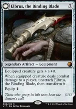 Near Mint x 1 Elbrus, the Binding Blade // Withengar Unbound - Foil From the Vau - Image 1
