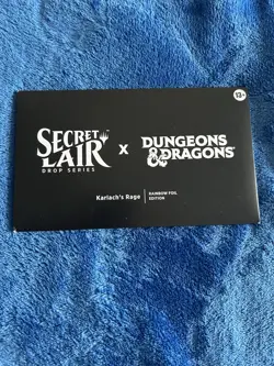 MTG Secret Lair x Dungeons & Dragons: Karlach's Rage Rainbow Foil Baldur's Gate - Image 1