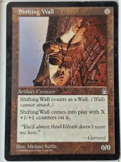 Shifting Wall - Stronghold - Magic the Gathering MTG Nice! - Image 1
