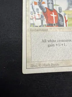 MTG Crusade Revised Edition Regular Rare HP - Image 5