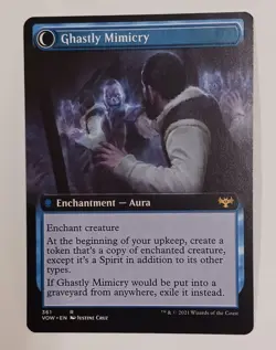 MTG MIRRORHALL MIMIC Crimson Vow Borderless - Image 2