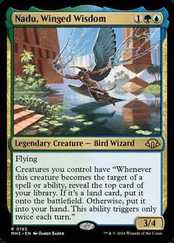 Magic The Gathering: Nadu, Winged Wisdom - MH3 #0193 FOIL - Image 1