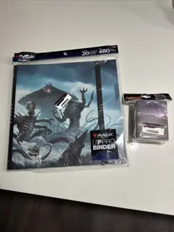 12 Pocket PRO-Binder Z Magic The Gathering Modern Horizons 3 & FREE Emrakul Box - Image 1