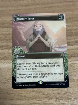 Worldly Tutor (Showcase) - Avatar: The Last Airbender (TLE) Magic The Gathering - Image 1