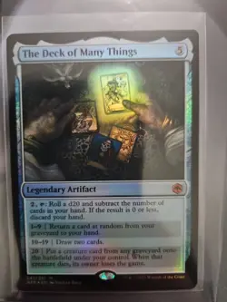 The Deck of Many Things Adventures in the Forgotten Realms Foil - Image 1