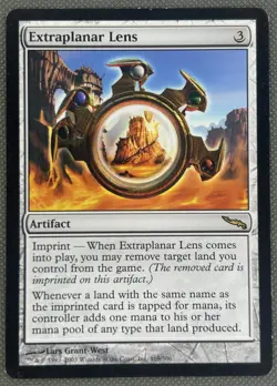 EXTRAPLANAR LENS, MAGIC THE GATHERING MIRRODIN NEAR MINT MTG NM - Image 1