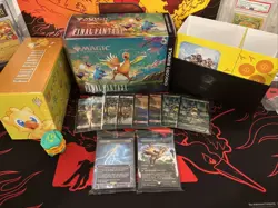 MTG Final Fantasy Chocobo Bundle Wheel, Foil Box, Tokens, Track lands - In Pics - Image 1