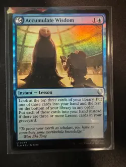 Accumulate Wisdom (Foil) - 0044 - Avatar: The Last Airbender TLA - MTG - NM/M - Image 1