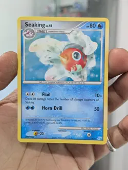 Pokemon Card 2007 SEAKING 7/12 Diamond & Pearl Manaphy Trainer Kit NM - Image 1