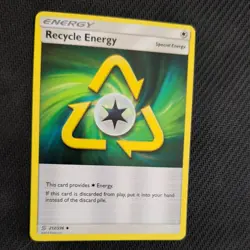RECYCLE ENERGY 212/236 POKEMON CARD (UNIFIED MINDS SET) - Image 3