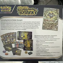 Pokemon TCG - Surging Sparks Pokemon Center - Elite Trainer Box - Sealed ETB - Image 2