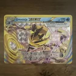 Greninja Break 41 XY Breakpoint Holo Ultra Rare Pokemon Card 2016 - Image 1