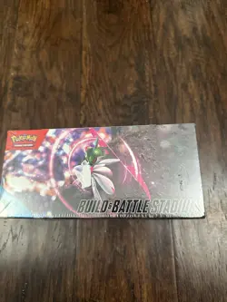 Pokemon TCG SV4 Paradox Rift Build and Battle Stadium Box SEALED *Small Tear* - Image 3