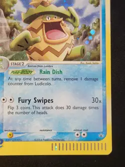 Ludicolo - 2004 Pokemon Black Star Promo Holo Rare E-Series #020 - Image 4