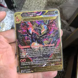 Pokemon Metal Cards in Deutsch Terastal Pikachu Arceus Charizard DIY Trading - Image 3