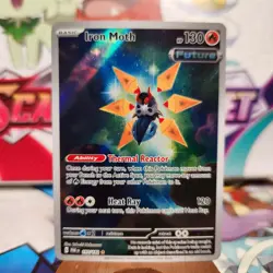 Iron Moth 187/182 Illustration Rare - Paradox Rift - Pokemon TCG - SHIPS FAST - Image 1
