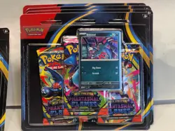 Pokemon TCG: Phantasmal Flames Sneasel 3 Pack Blister Box Set Mega Evolution - Image 1