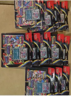 IN HAND SEALED Pokemon TCG Phantasmal Flames 3 Pack Blister Weavile - SHIPS NOW? - Image 1