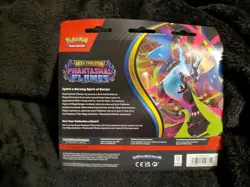 Pokemon TCG Mega Evolution Phantasmal Flames 3 Pack Blister Weavile Promo NEW - Image 2