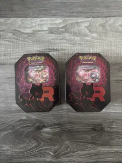 Pokemon TCG: Mewtwo Team Rocket Tin - New & Factory Sealed - Image 5