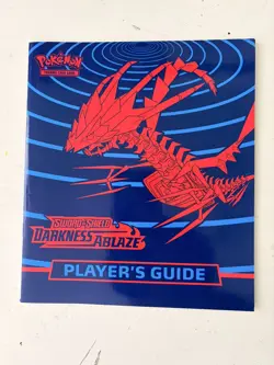 Pokemon TCG Sword And Shield Darkness Ablaze Players Guide Book New - Image 1