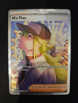 N's Plan - 170/086 - Pokemon Black Bolt Special Illustration Rare NM - Image 1