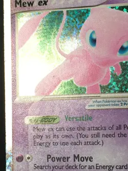 Pokemon TCG Mew EX 88/92 25th Celebrations Classic Collection Holo HP/DAMAGED - Image 2
