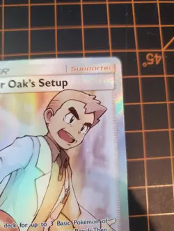 Professor Oak's Setup 233/236 Full Art Ultra Rare Pokemon TCG NM With Hard Case - Image 3