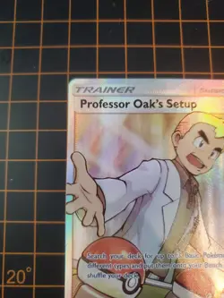 Professor Oak's Setup 233/236 Full Art Ultra Rare Pokemon TCG NM With Hard Case - Image 4