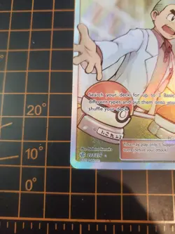 Professor Oak's Setup 233/236 Full Art Ultra Rare Pokemon TCG NM With Hard Case - Image 5