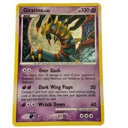 Giratina Lv. 63 No. 487 Pokemon Platinum 10/127 2009 Nintendo - Image 1