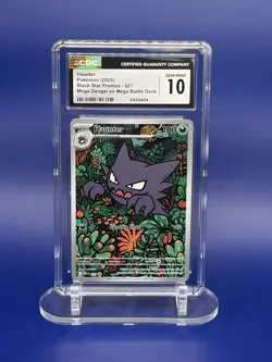 Haunter Pokemon (2025) Black Star Promos - 027 Mega Gengar ex Mega Battle Deck - Image 1
