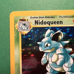 TCG Pokemon Nidoqueen Jungle 7/64 Rare Holo 1999 WOTC NM - Image 2