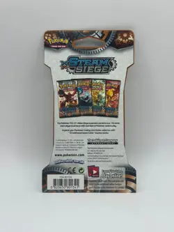 Pokemon TCG XY Steam Siege Sleeved Booster Pack Xerneas Art Work Factory Sealed - Image 2