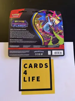 Pokemon Phantasmal Flames Triple Blister Sneasel Promo SEALED - READY TO SHIP - Image 2