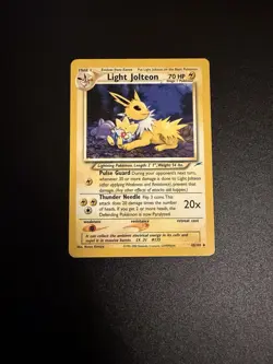 Carta Pokemon Light Jolteon 48/105 Neo Destiny Eng - Vintage Wotc - Exc - Image 1