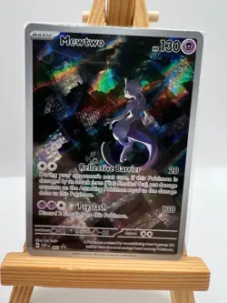 Pokemon TCG - S&V 151 - SVP052 Mewtwo ex - Black Star Promo - SEALED - Image 1