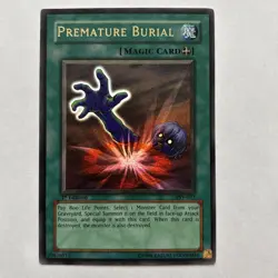 Premature Burial - PSV-037 - Ultra Rare - LP 1st - Yugioh - Image 1