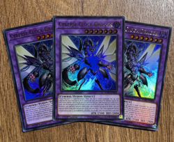 3x Cyberse Clock Dragon | Full Playset | SOFU-EN034 | Ultra Rare | YuGiOh | Mint - Image 1