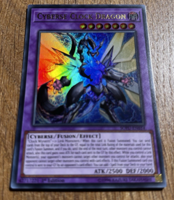 3x Cyberse Clock Dragon | Full Playset | SOFU-EN034 | Ultra Rare | YuGiOh | Mint - Image 4