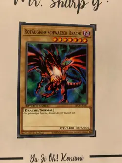ROTAUGIGER SCHWARZER DRACHE - 1. AUFLAGE SBCB-DE167 DEUTSCH Yu-Gi-Oh! COMMON - Image 2
