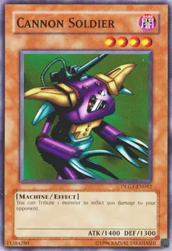 Yu-Gi-Oh! - Cannon Soldier (DLG1-EN042) - Dark Legends - Common - NM - Image 1