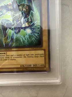 Yugioh Elemental Hero Sparkman EHC2-EN001 PSA 9 MINT LIMITED EDITION 2007 - Image 5