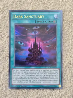 Dark Sanctuary DPRP-EN011 Ultra Rare 1st Edition Near Mint Yugioh - Image 1