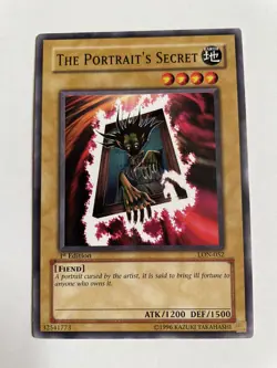 Yu-gi-oh Labyrinth Of Nightmares LON-052 Portrait’s Secret 1st Edition Near Mint - Image 1