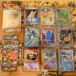 Pokemon Cards Bundle - WOTC - Suicune, Bulbasaur, Mew Promo, 151 AR - Image 1