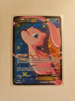 Pokemon Mew EX TCG Full Art Holo Card RC24/RC25 Legendary Treasures Ultra Rare - Image 1