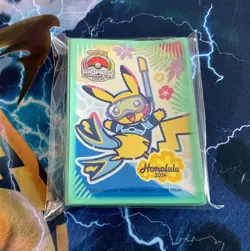 Pokemon World Championship Honolulu 2024 Competitor Card Sleeves (New) - Image 1